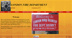Desktop Screenshot of londonfiredepartment.org